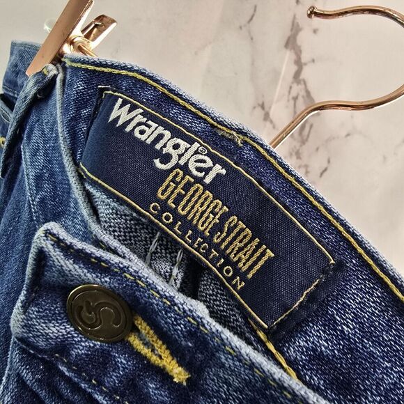 Wrangler Jeans Mens 40 X 30 George Straight Collection Medium Wash Vintage - Picture 3 of 11